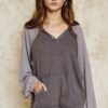 Stone Washed Rib Hoodie - Image 6