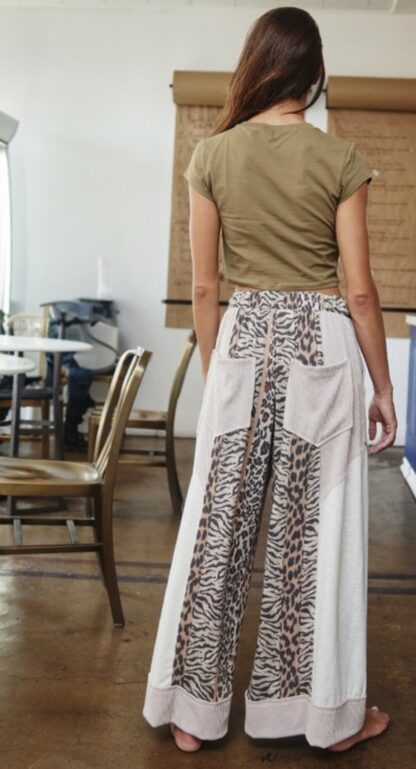 Animal Cord Wide Leg - Image 5